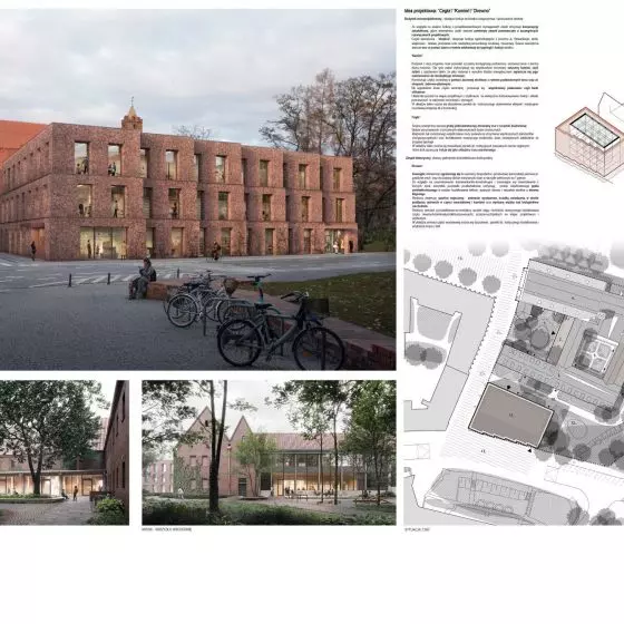 II Nagroda, proj.: ch+ architekci