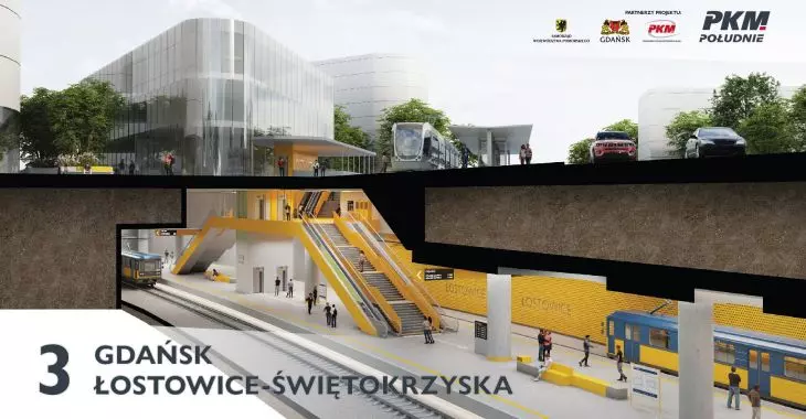 Tak może wyglądać przystanek PKM Łostowice-Świętokrzyska