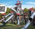 Plac zabaw z motywem zamkowym (seria CASTILLO)