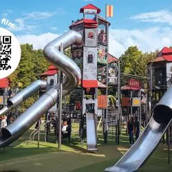 Plac zabaw z motywem zamkowym (seria CASTILLO)
