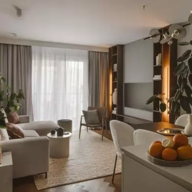 Wnętrze w kolorze roku 2025