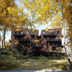 Habitat 19, czyli drewniany apartamentowiec w Zabrzu