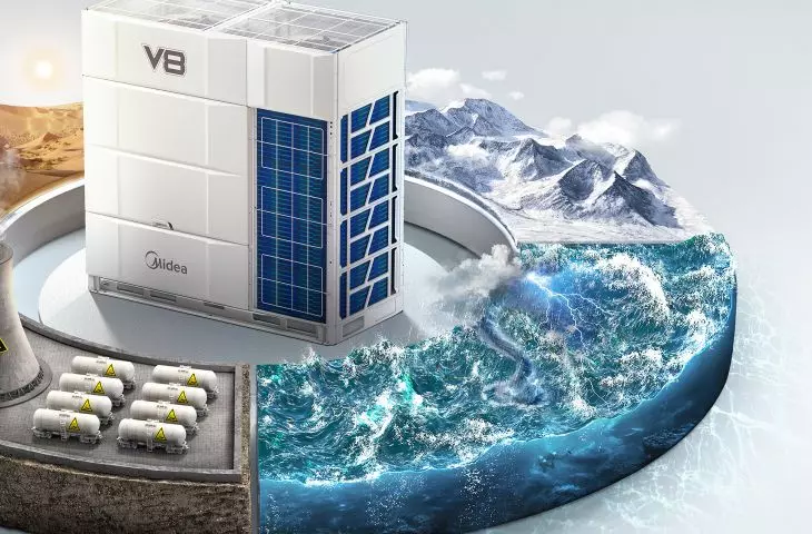 Nowoczesne systemy VRF V8 od Midea