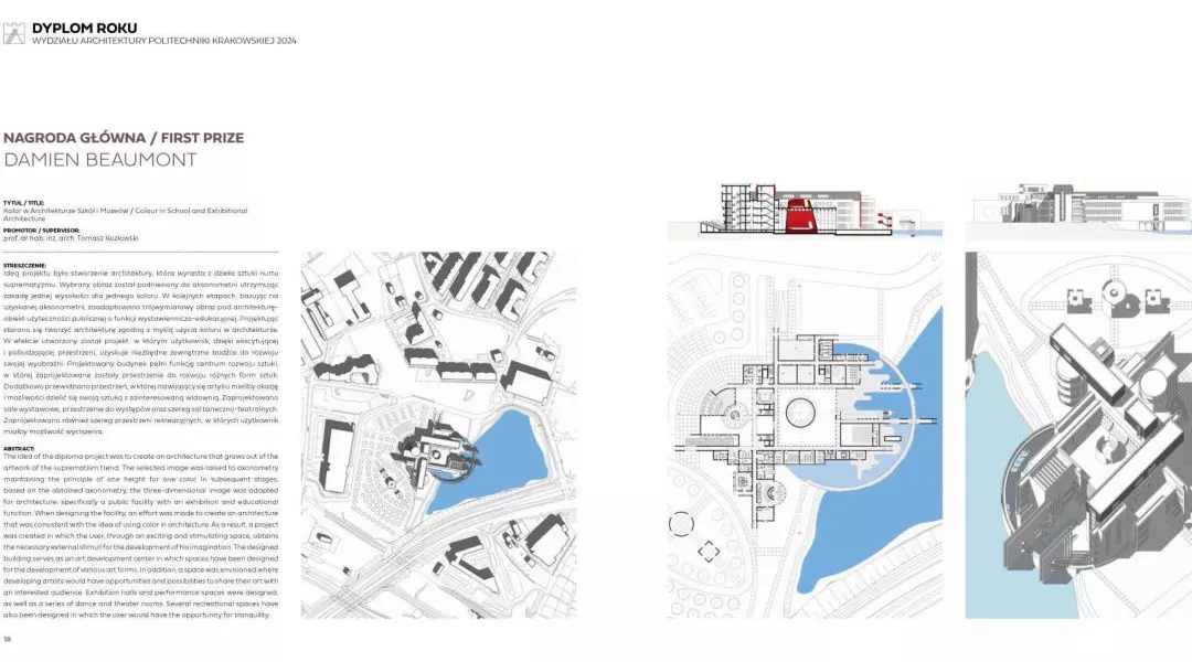 I Nagroda w kategorii Architektura i Urbanistyka