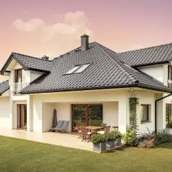 Dachówka ceramiczna Braas Rubin 9V, kolor łupkowy