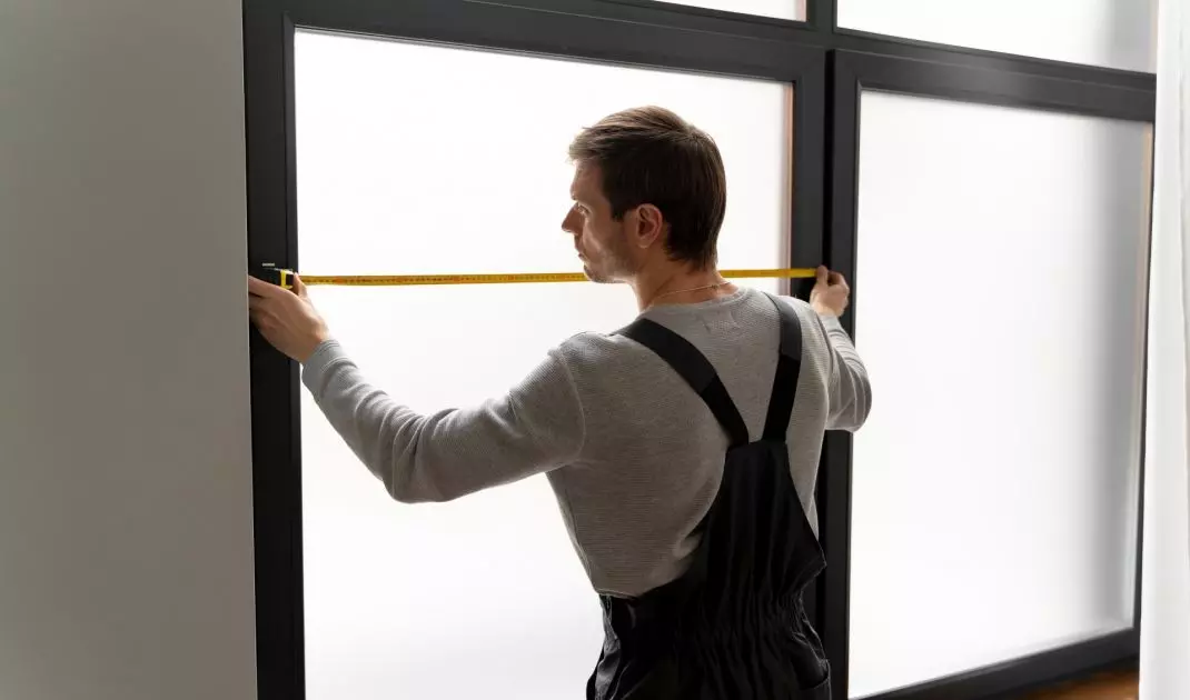 Installation of windows in winter