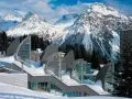 Grand Hotel Arosa w technologii rąbka stojącego RHEINZINK. arch. Mario Botta