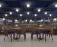 „Modernizacja aranżacji wnętrz restauracji oraz części hotelowej jednostki pływającej Ładoga”