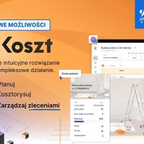Athenasoft wprowadza nową odsłonę aplikacji Ekoszt – kompleksowe rozwiązanie do obsługi zleceń i kosztorysowania online