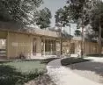 Design of the railroad station in Jurata
