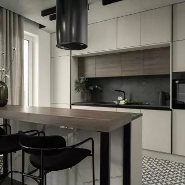 Kuchnia i jadalnia w stylu loft