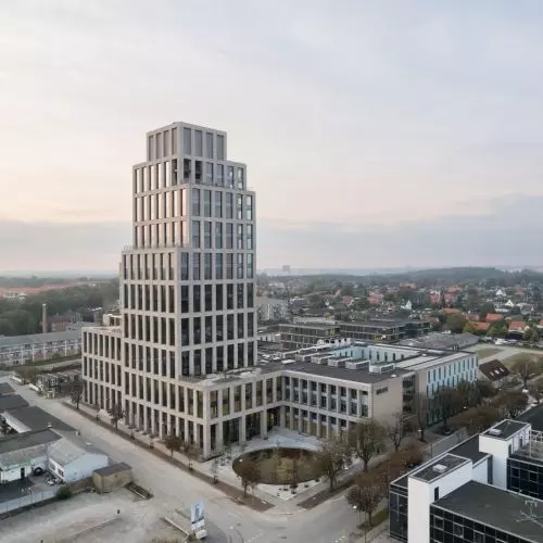 Wieżowiec INCUBA Next jako model nowoczesnej przestrzeni biurowej w sercu parku technologicznego w Aarhus