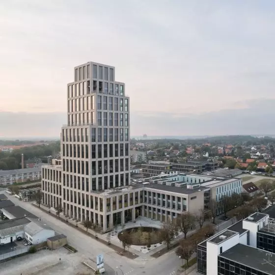 Wieżowiec INCUBA Next w Aarhus, Dania