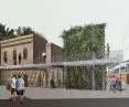 Projekt centrum turystycznego w Neapolu