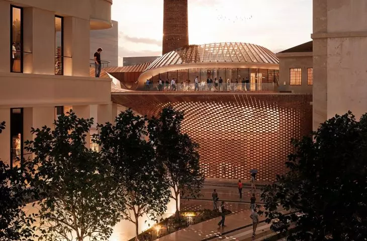 Biuro Zaha Hadid Architects przekształca zabytkową papiernię w Muzeum Nikoli Tesli w Belgradzie