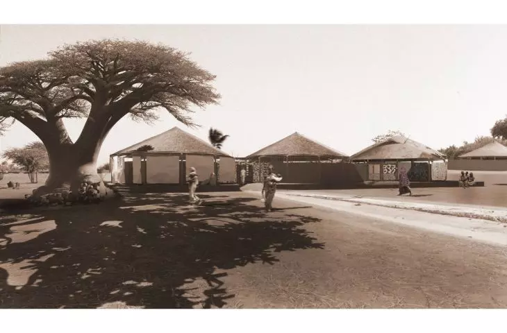 Support space for women giving birth in Senegal