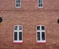 The front of the building located in Zgorzelec Colony