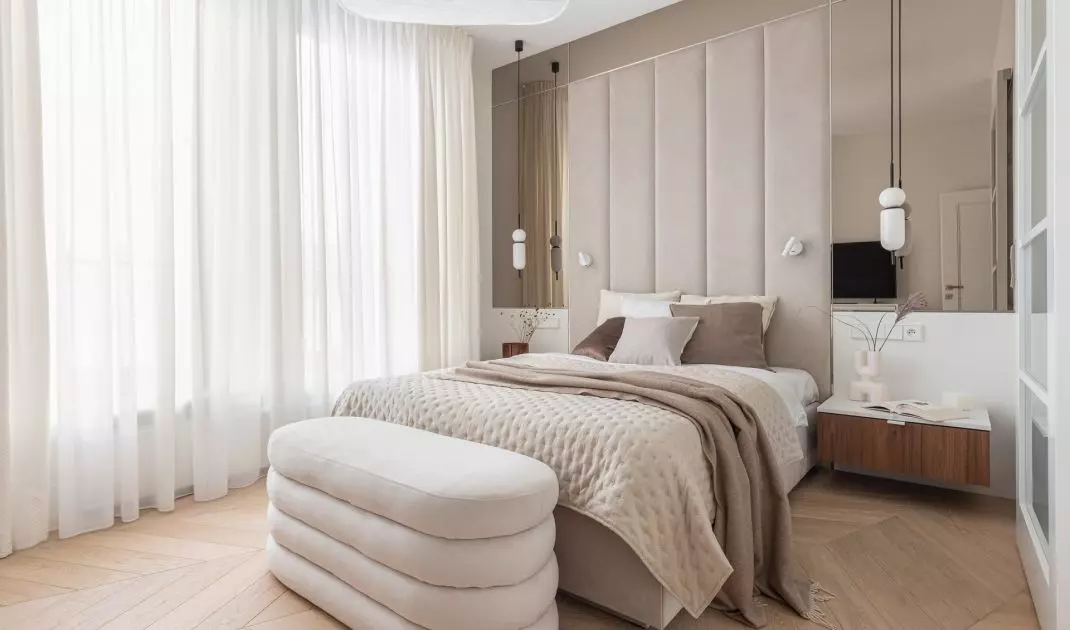 Bedroom designed by Karina Maksimchuk