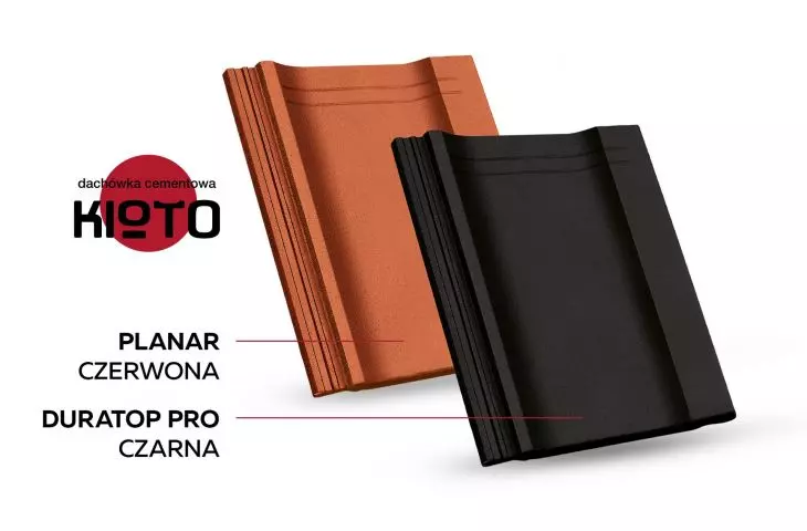 Dachówka cementowa KIOTO – nowe kolory, ten sam unikalny styl