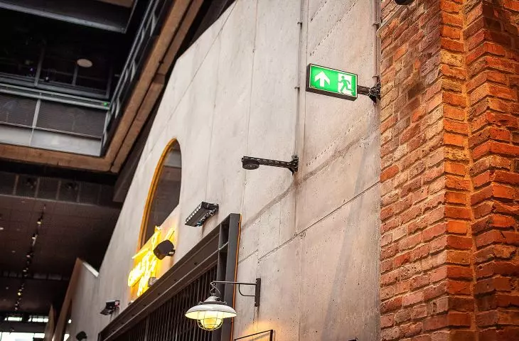 Emergency lighting is a key component of any security system
