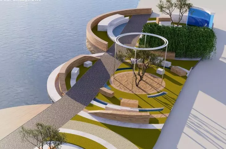 Modern shaping of urban spaces. Kotlarski Bridge over the Vistula River.