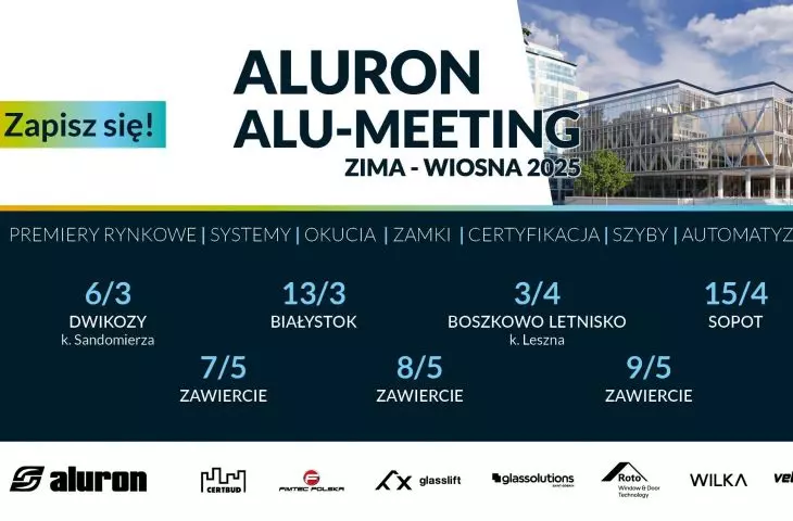 Innovations, eskperts and market premieres - Aluron ALU-MEETING 2025 starts!