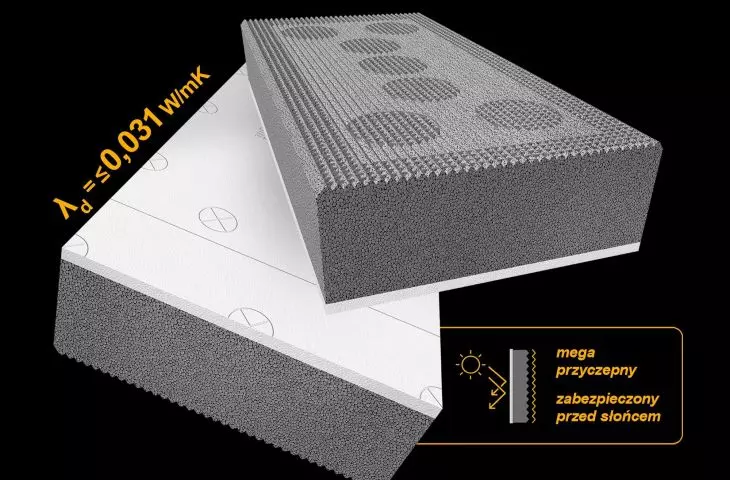 LAMBDA MEGA WHITE by Swisspor - new quality of thermal insulation in architecture