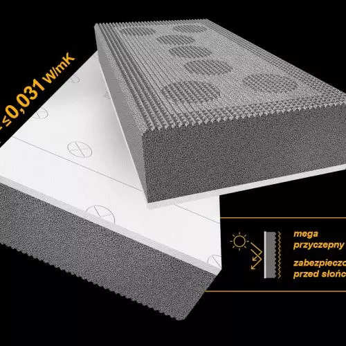 LAMBDA MEGA WHITE by Swisspor - new quality of thermal insulation in architecture
