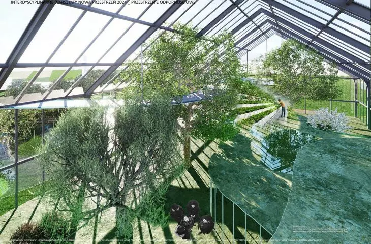 Two views on the future of Polsad. Resilience and modern urban space.