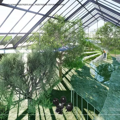 Two views on the future of Polsad. Resilience and modern urban space.