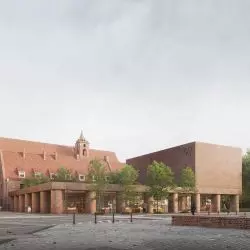 konkursowy projekt rozbudowy i przebudowy Muzeum Architektury we Wrocławiu