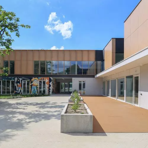 Architecture with many faces - Center for Intergenerational Activity in Warsaw