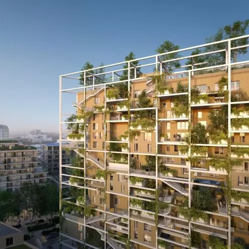 La Serre: Zielony wieżowiec jako miejska oaza od MVRDV pod Paryżem