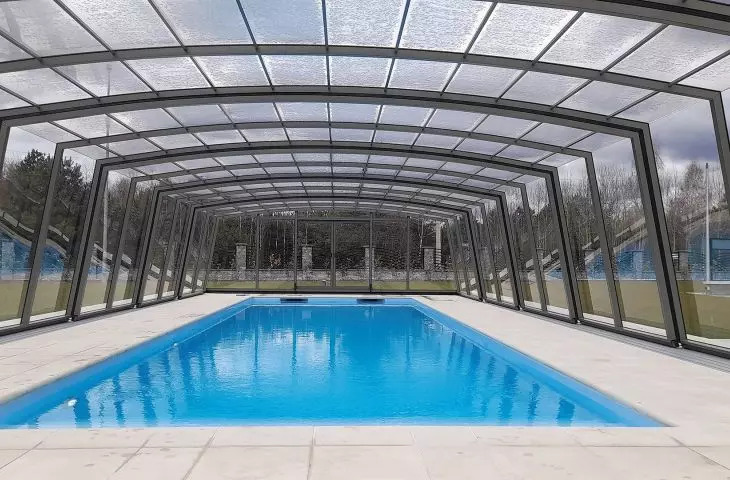 WoodPool. Swimming pools and pool canopies