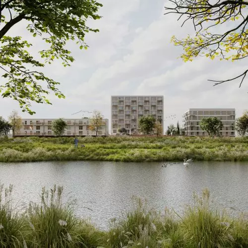Lexicon of housing architecture in one development - Nysa is building new communal blocks, and doing it with class