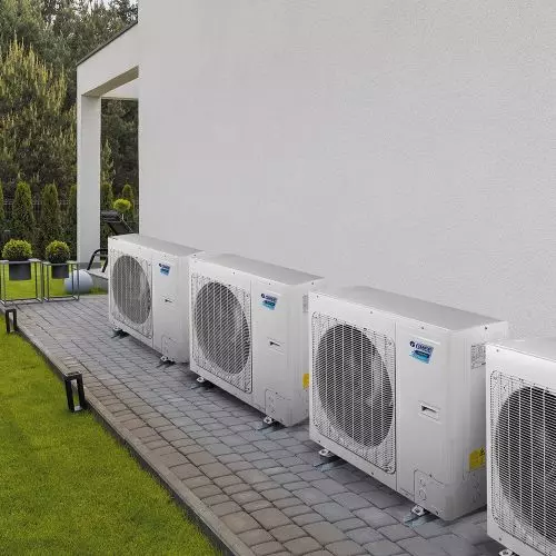 GREE Versati heat pumps in a cascade system - efficient and energy-saving