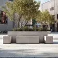 Small architecture made of architectural concrete