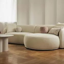Nobo, narożnik modułowy Lazaro, stolik kawowy