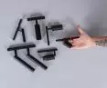Directional luminaires for magnetic systems