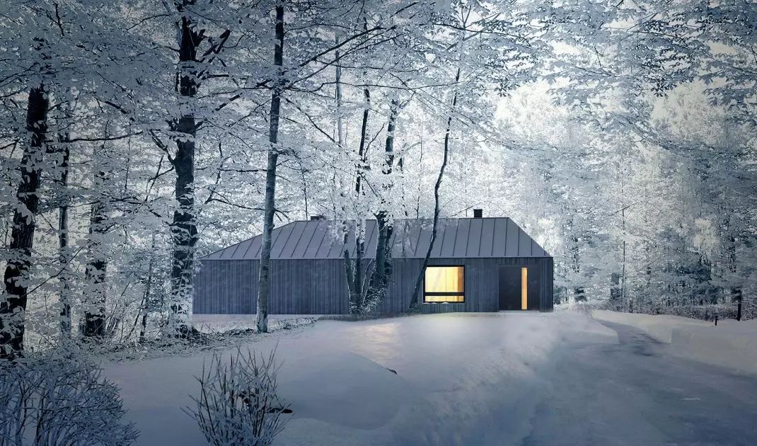 House of Wojciech Swiatek from studio 55architekci