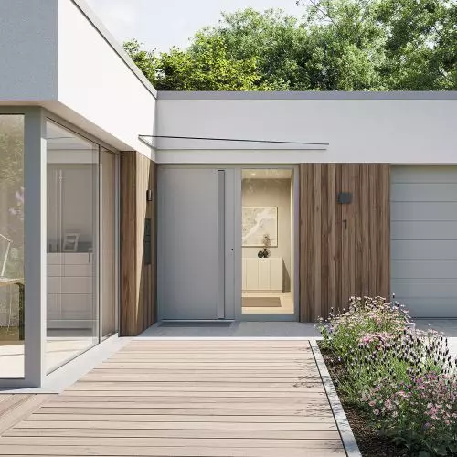 The perfect entrance to your home - a variety of entrance doors from Hörmann