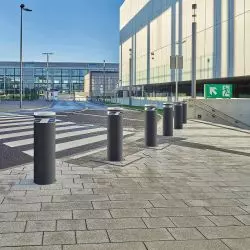 Elektromechaniczne stalowe słupki High Security