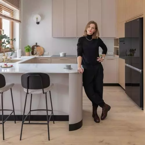 Rodzinny dom w Mławie z wnętrzami w stylu modern classic