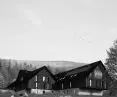 Architecture integrated with the landscape. Design of a tourist hostel in the Giant Mountains.