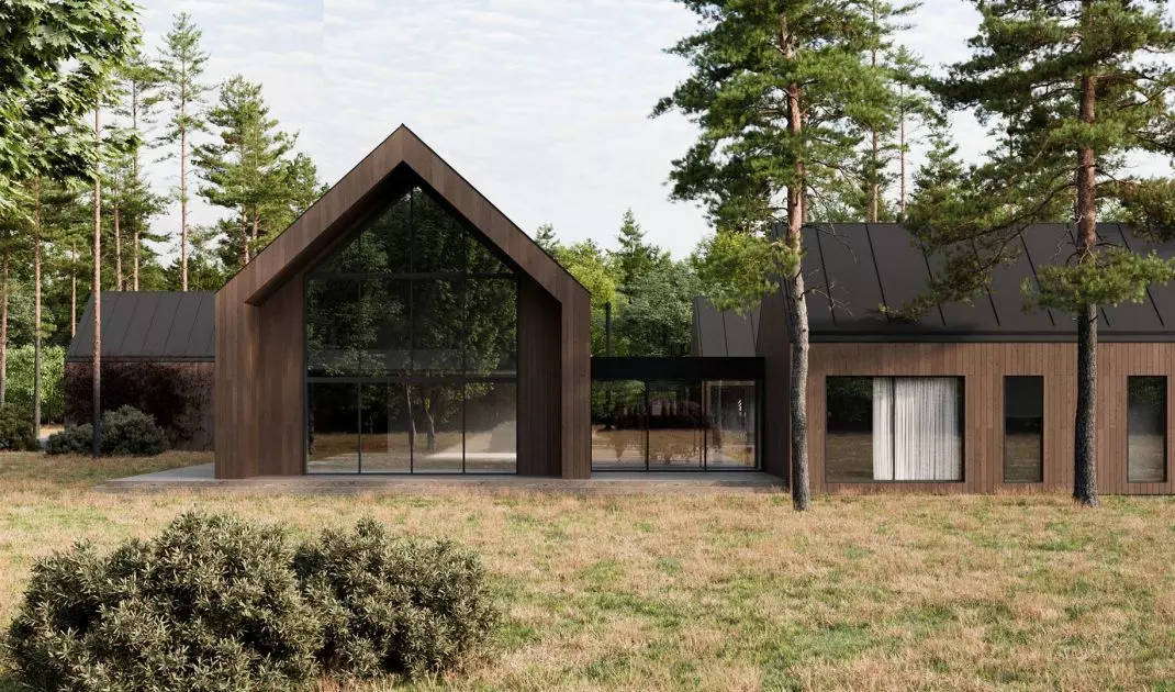 Villa designed by Trzop Architects