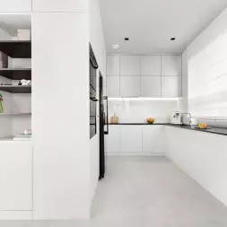 Wnętrze apartamentu na osiedlu Baildomb w Katowicach