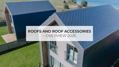 Roofs and roof accessories — overview 2025