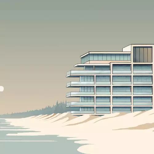 Betonowy kolos na plaży. Międzyzdroje (nie)zaskakują