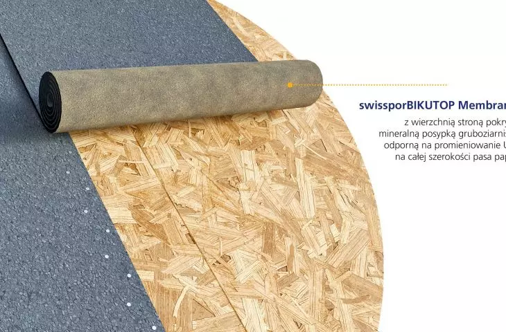 swissporBIKUTOP Membrane - the ideal initial roofing felt for CREATON tiles