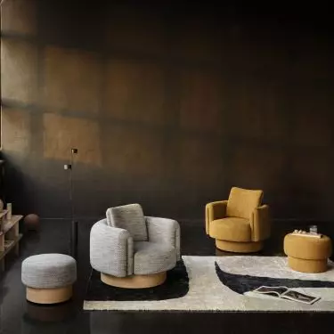 Fotel Bofii projektu Grynasz Studio